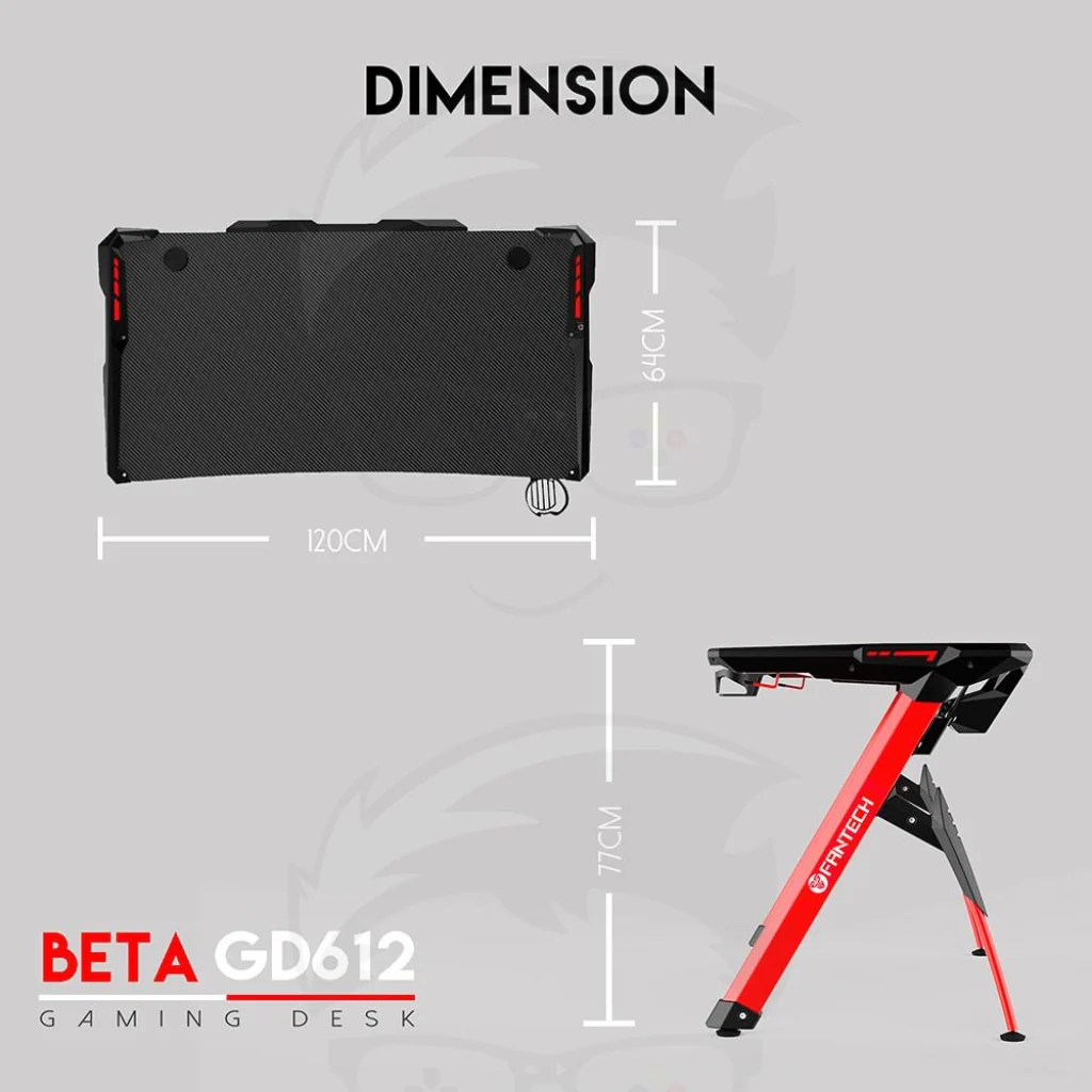 FANTECH Beta GD612 Gaming Desk - Image 9