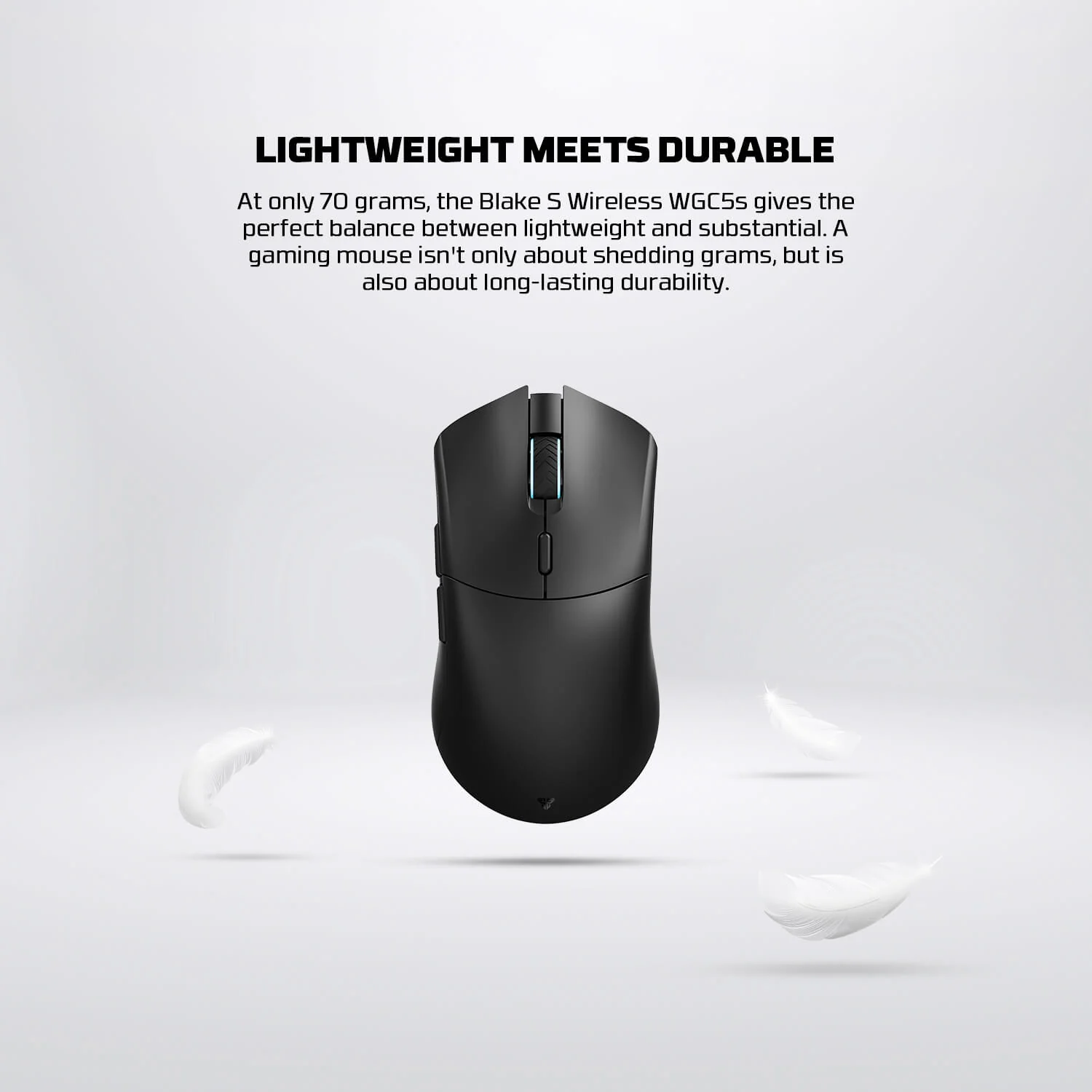 FANTECH BLAKE S WIRELESS WGC5S BLACK MOUSE - Image 6