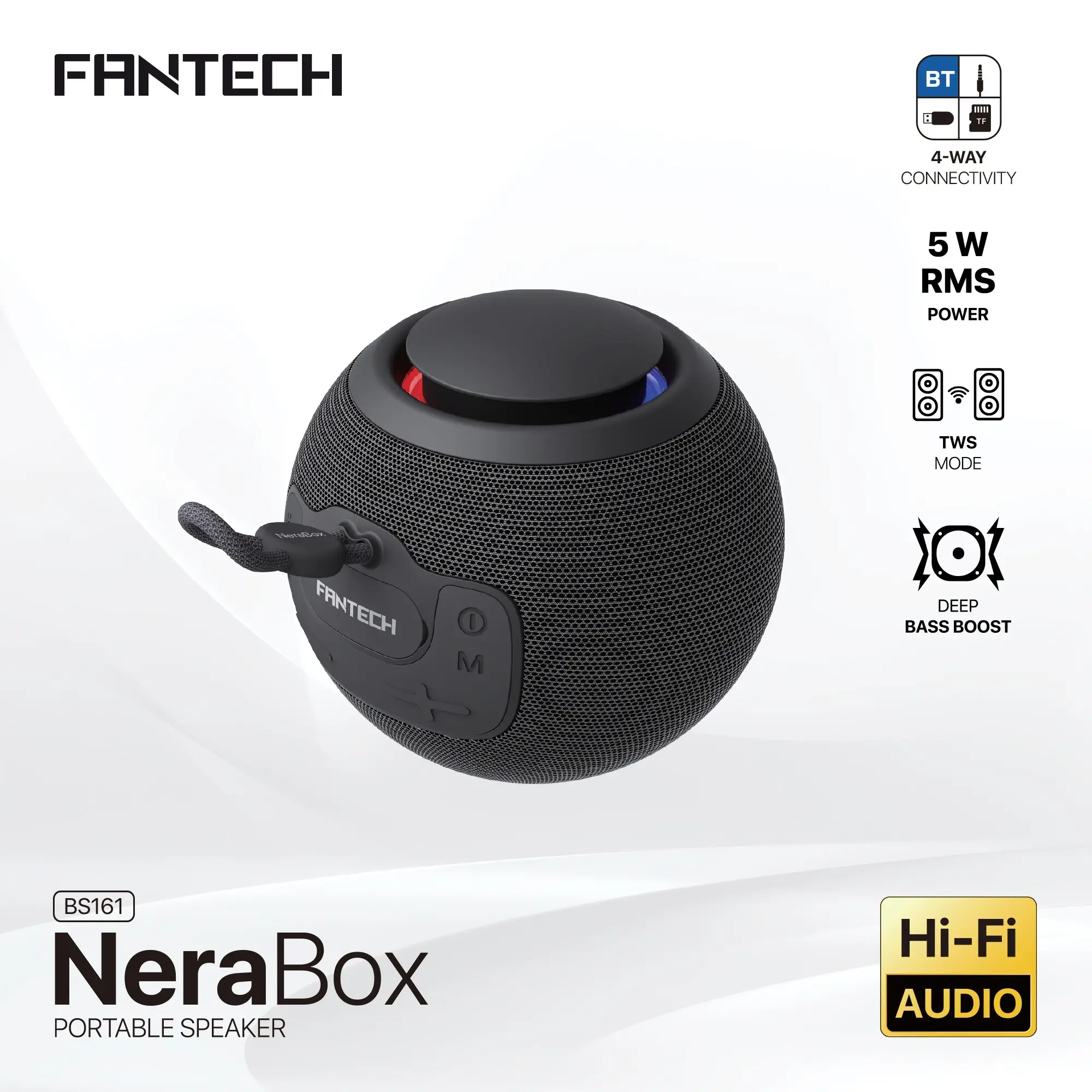 FANTECH BS161 NERABOX PORTABLE SPEAKER - Image 5