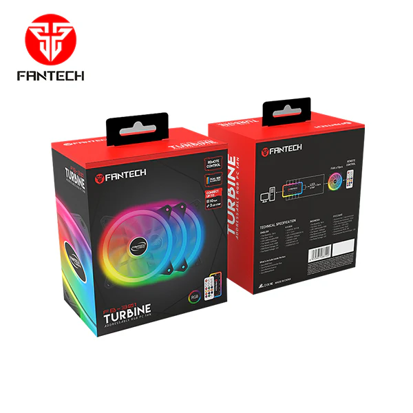 FANTECH FB-301 TURBINE RGB ADDRESSABLE PC FAN