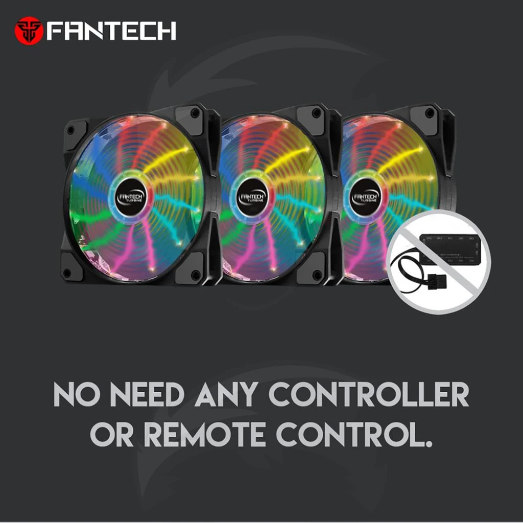 FANTECH FC-123 Turbine Computer Case Fan - Image 4