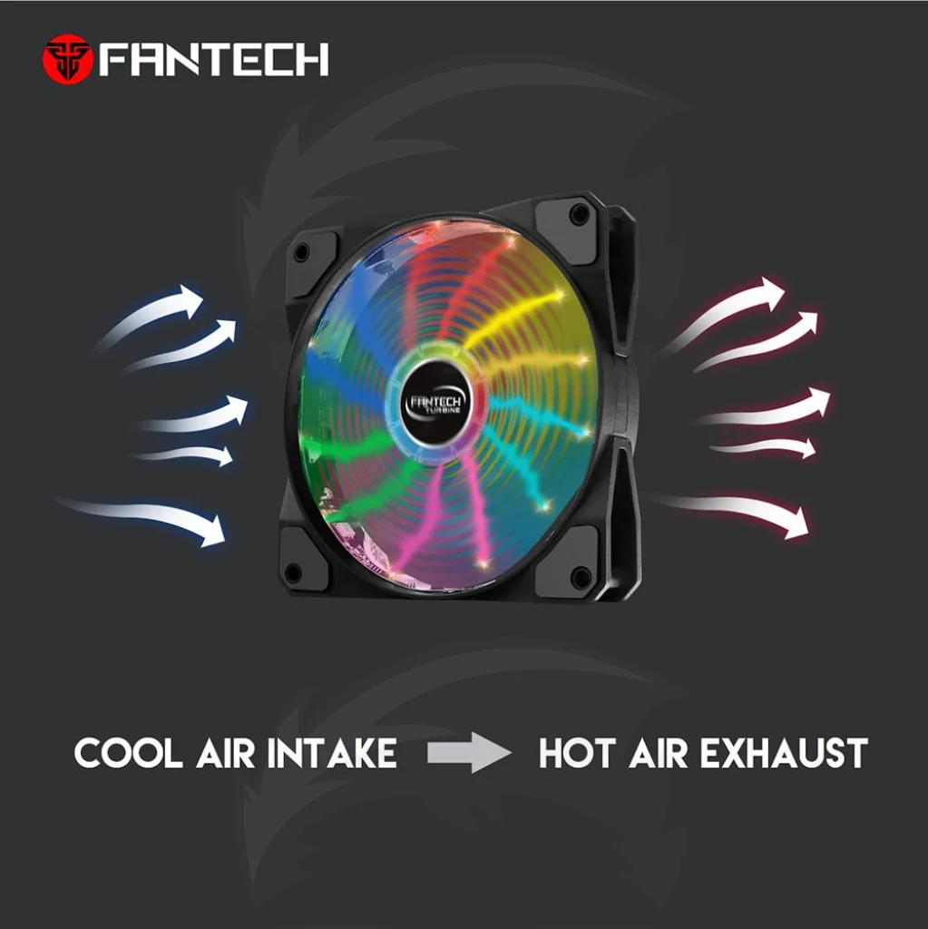 FANTECH FC-123 Turbine Computer Case Fan - Image 6