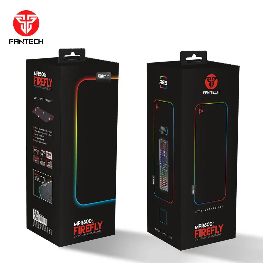 FANTECH FIREFLY MPR800s SOFT CLOTH RGB MOUSEPAD - Image 6