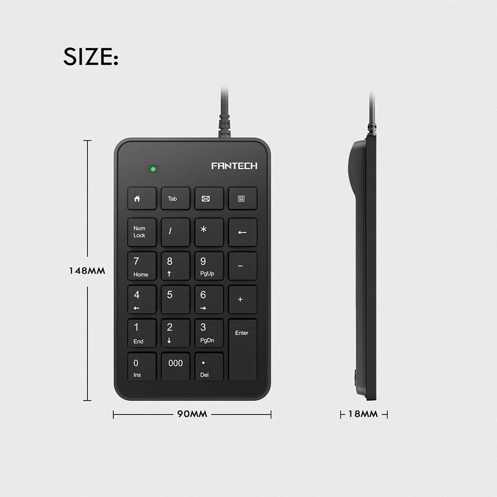 FANTECH FTK-801 USB NUMERIC KEYPAD - Image 3
