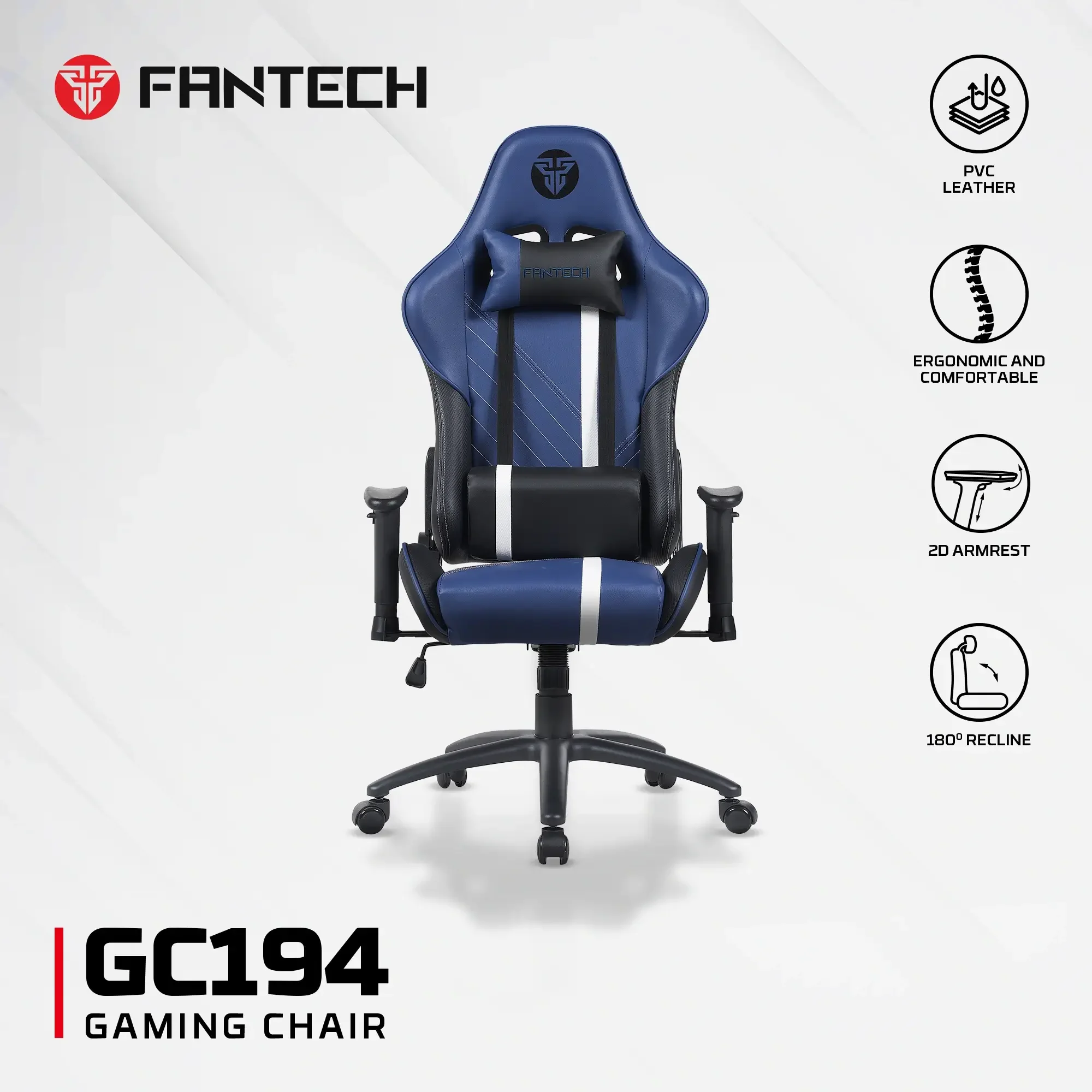 FANTECH GC194 GAMING CHAIR - Image 3