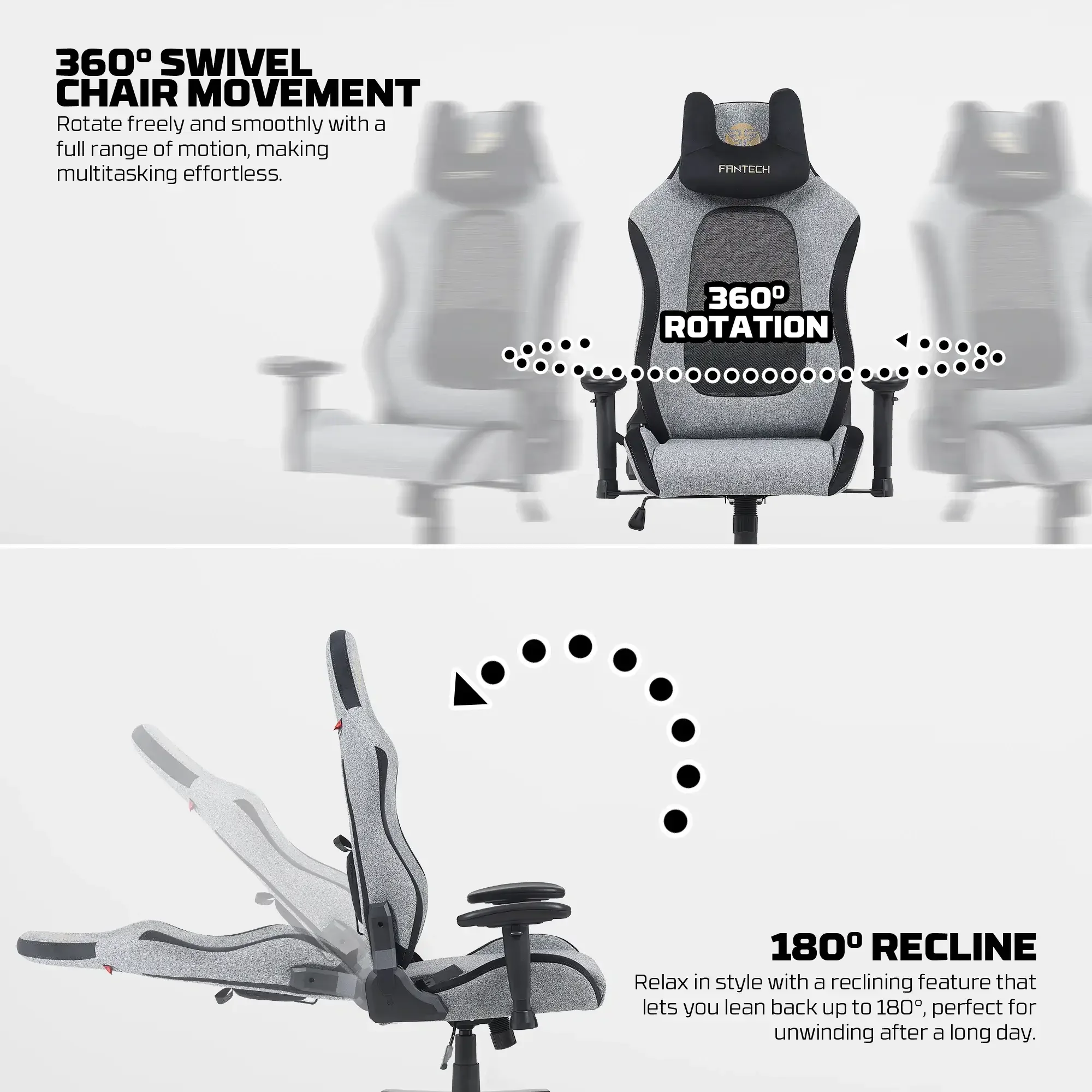 FANTECH GC195 GAMING CHAIR - Image 8