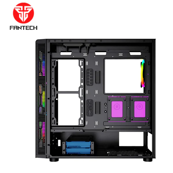 FANTECH HEXA XL CG82 RGB FAN FULL TOWER CASE BLACK - Image 6