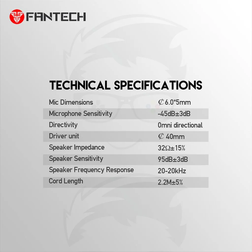 FANTECH HG19 Irish RGB Gaming Headset - Image 8