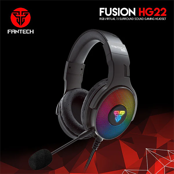 FANTECH HG22 FUSION 7.1 USB GAMING HEADSET - Image 7