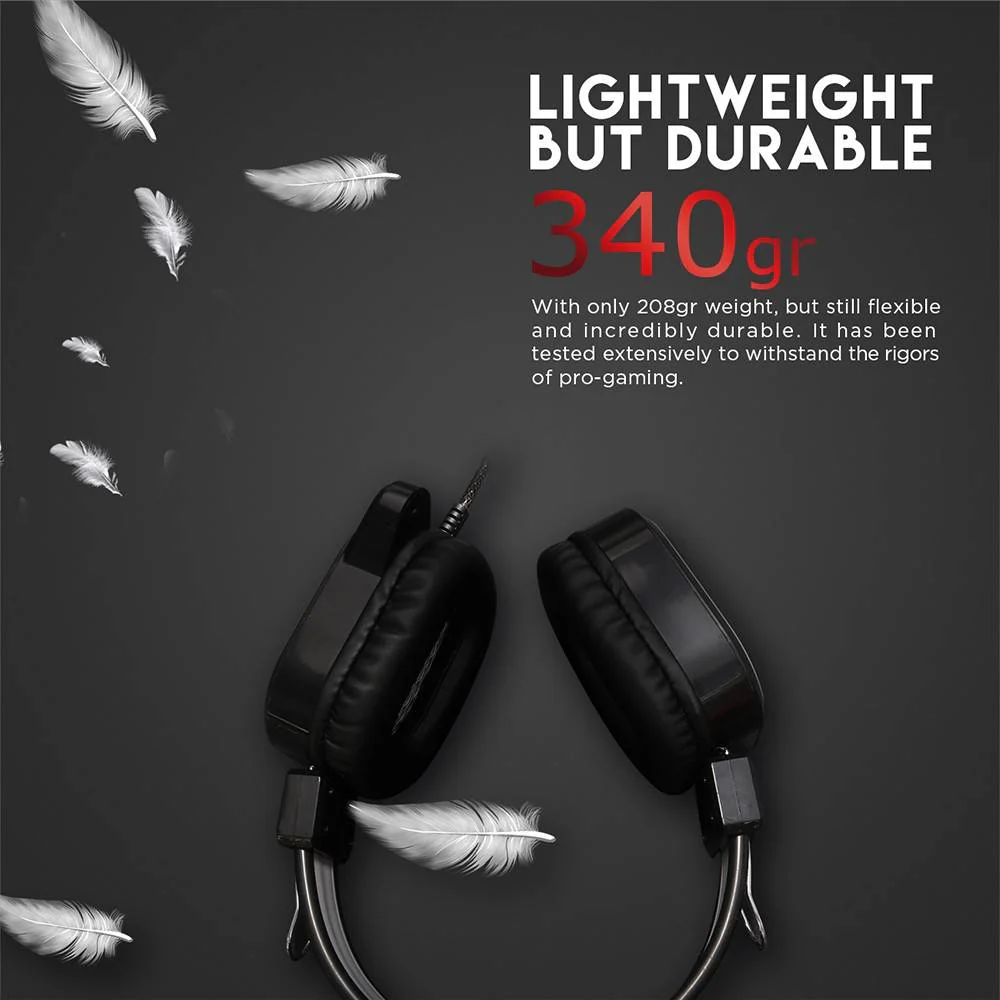 Fantech Legion HQ51 RGB Wired Gaming Headset - Black - Image 4
