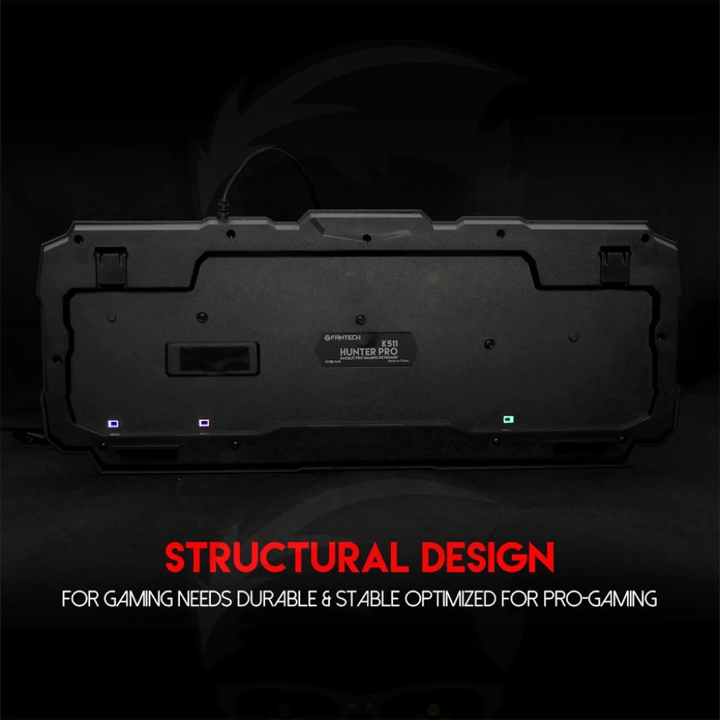 FANTECH K511 Hunter Pro Backlit Pro Gaming Keyboard - Image 4