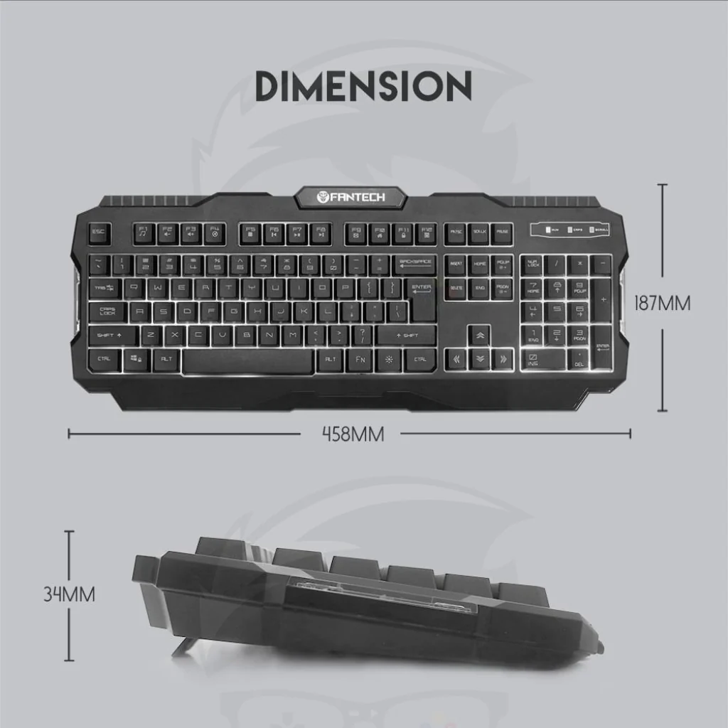 FANTECH K511 Hunter Pro Backlit Pro Gaming Keyboard - Image 8