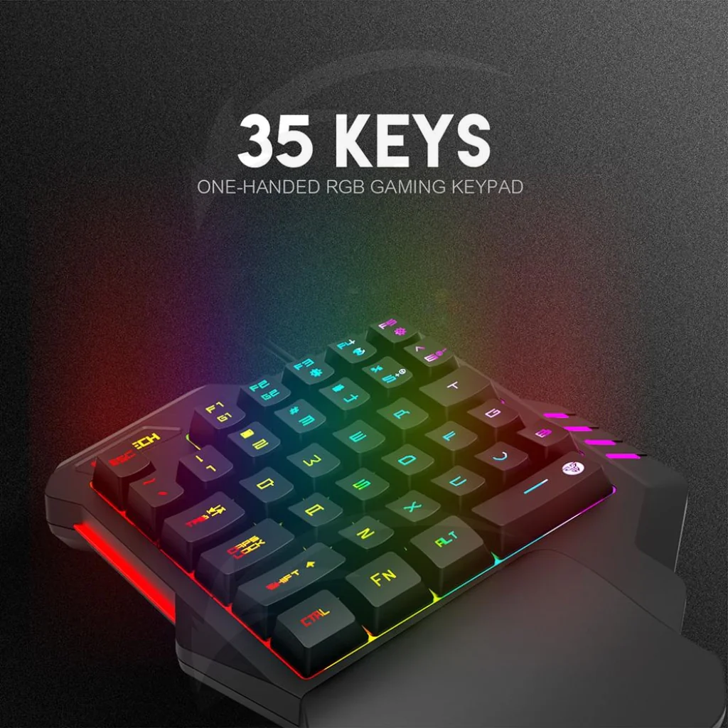 FANTECH K512 Archer One-Handed RGB Gaming keyboard - Image 4