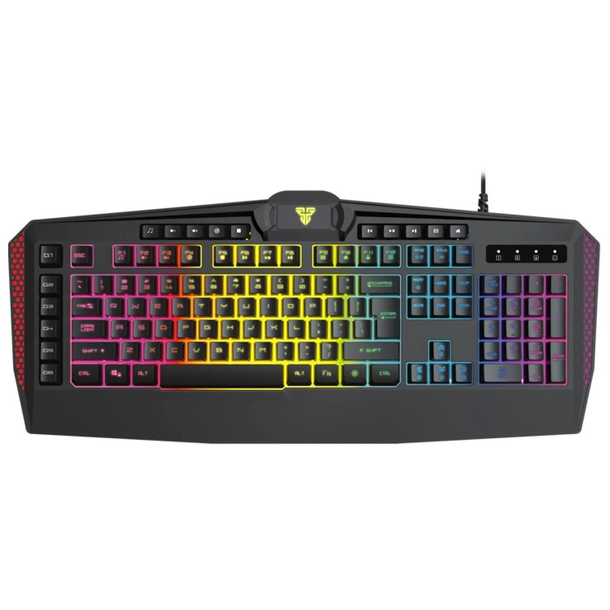 Fantech Booster K513 RGB Membrane RGB Gaming Keyboard - Image 2