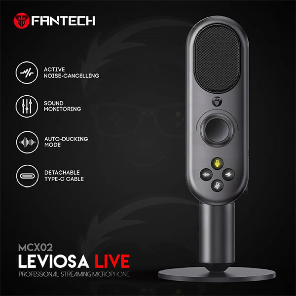 FANTECH LEVIOSA LIVE MCX02 PROFESSIONAL SMART MICROPHONE - Image 4