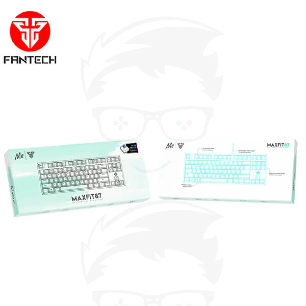 FANTECH MAXFIT87 Mint Edition RGB MECHANICAL KEYBOARD - Image 2