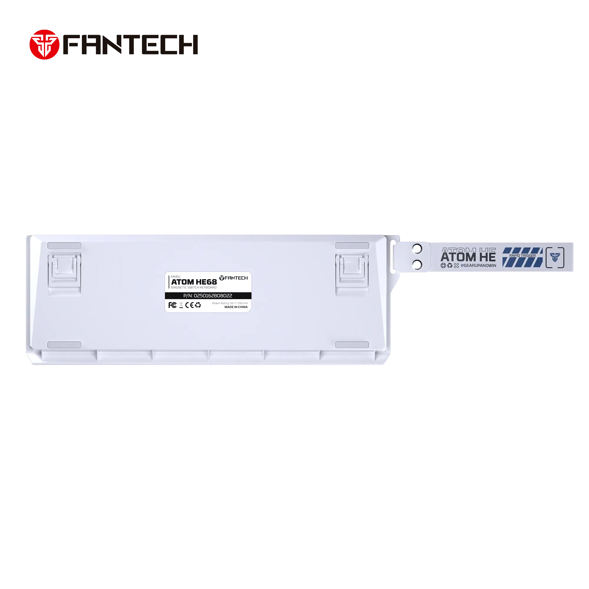 FANTECH MK811 ATOM HE68 MAGNATIC EMERALD WHITE GAMING KEYBOARD - Image 7