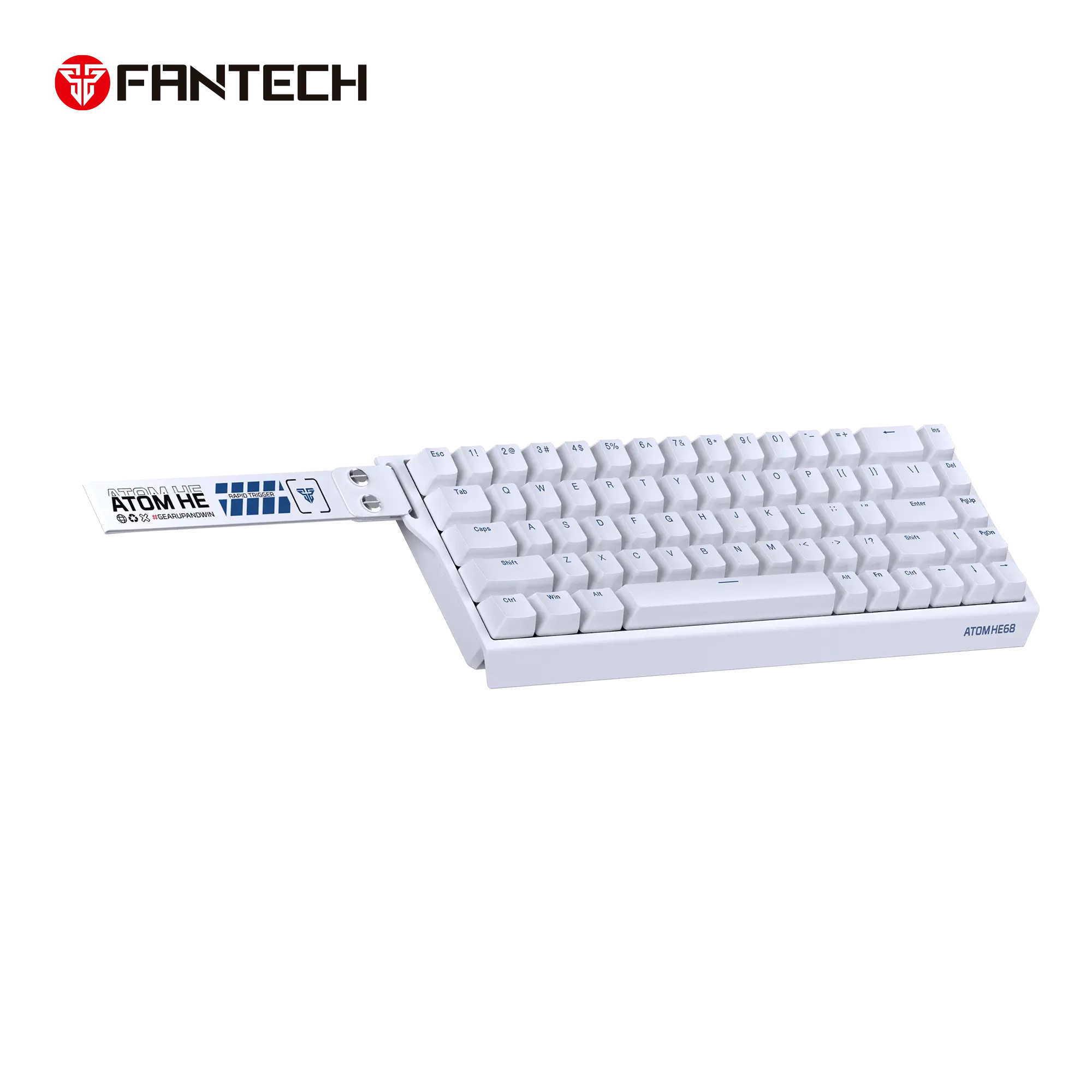 FANTECH MK811 ATOM HE68 MAGNATIC EMERALD WHITE GAMING KEYBOARD - Image 8