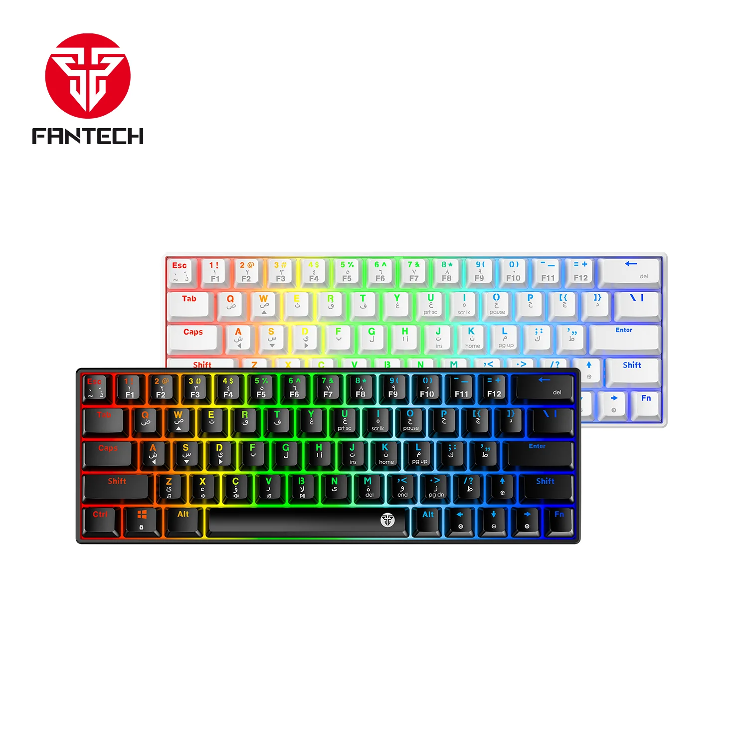 FANTECH MK859 ATOM63 RGB HERO GAMING KEYBOARD - Image 2