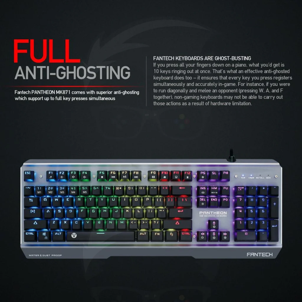 FANTECH MK881 Pantheon Gaming Keyboard - Image 3