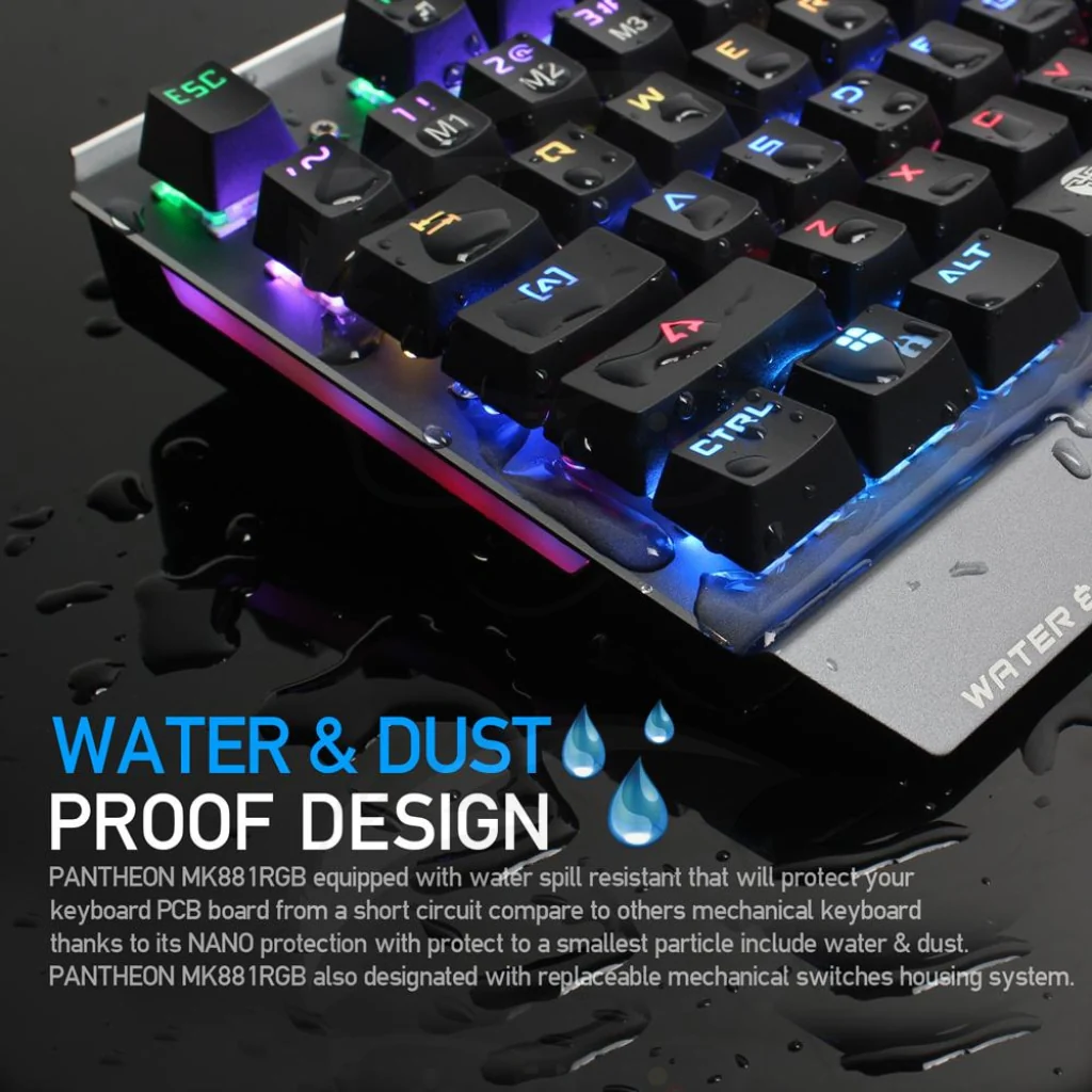 FANTECH MK881 Pantheon Gaming Keyboard - Image 4