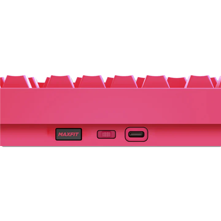 FANTECH MK921 MAXFIX QMK WILRESS MECHANICAL KEYBOARD PINK - Image 2