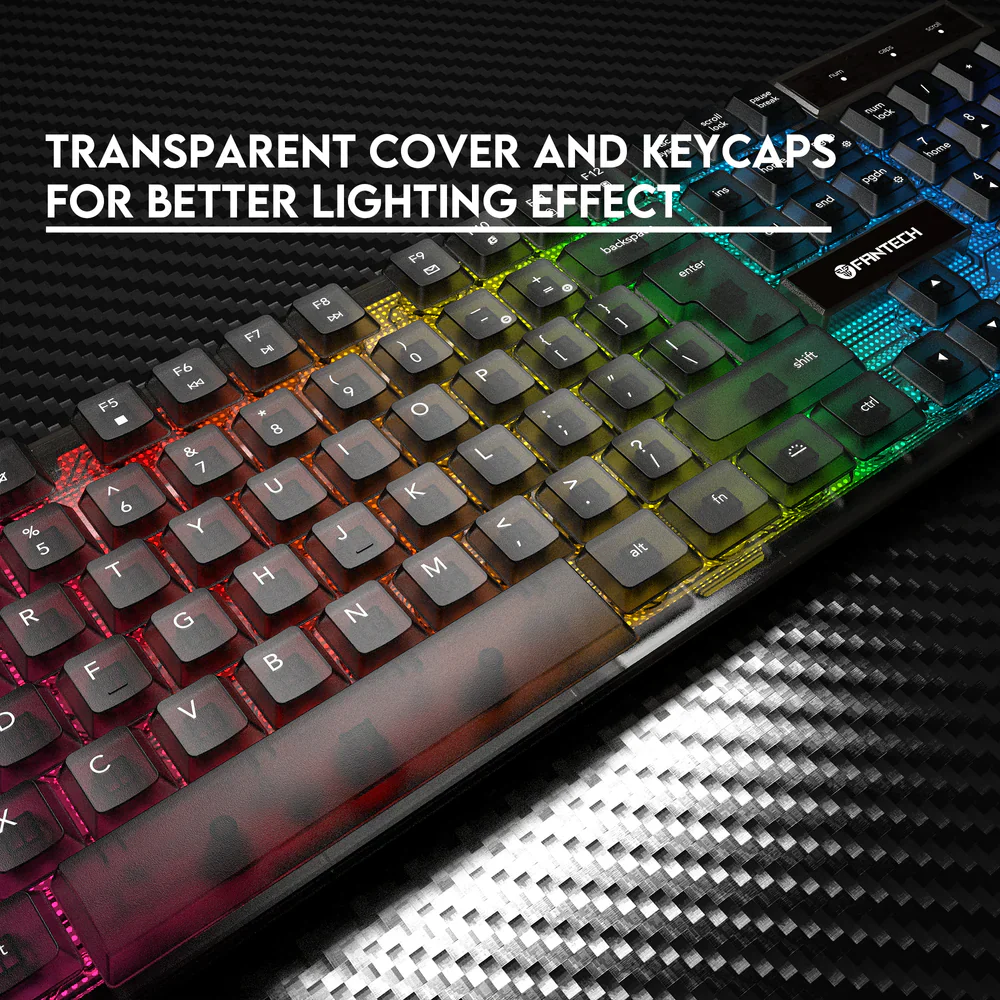 Fantech Shikari K515 RGB Membrane Gaming Keyboard - Image 4