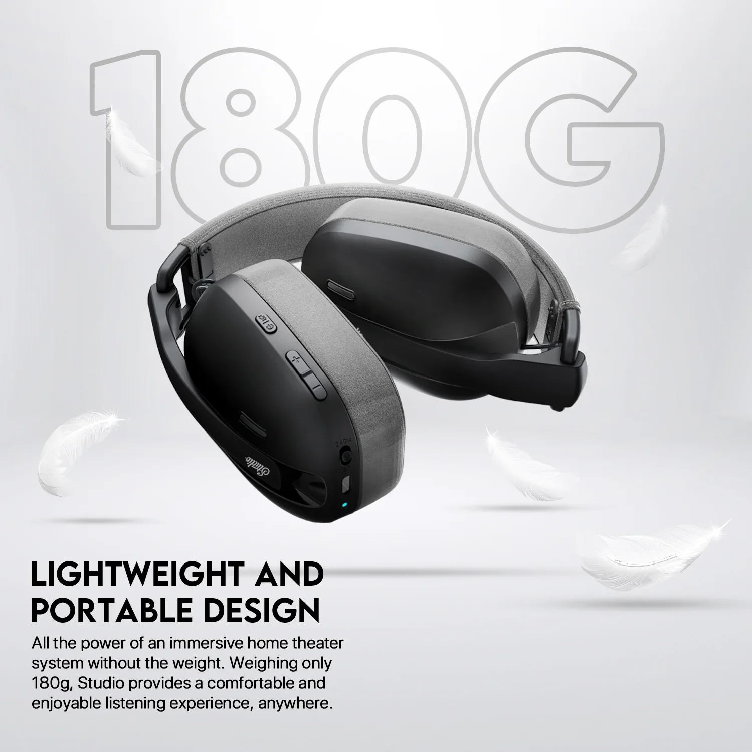 Fantech Studio WHG03 Wireless Black Headset - Image 2