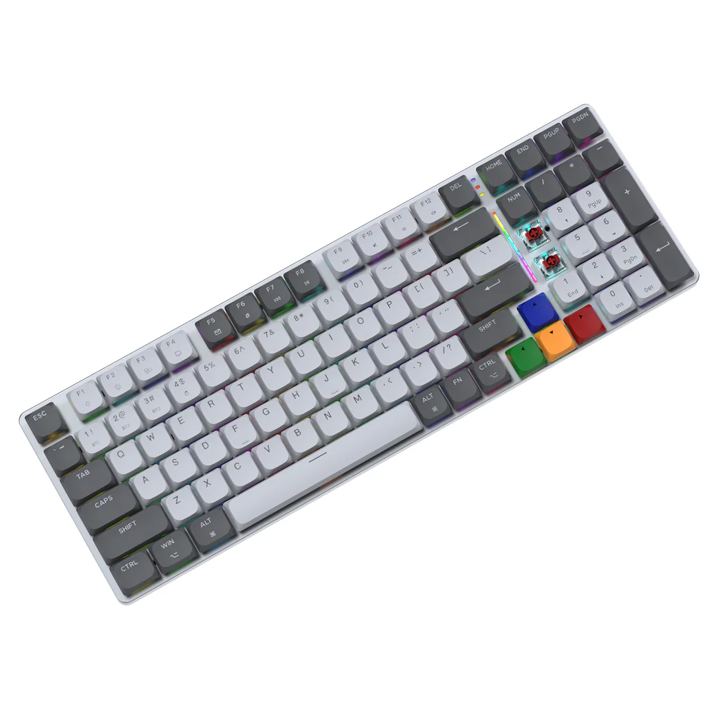 Fantech SUPER MAXFIT AIR99 MK916 95% Low Profile Wireless Brown Switch Mechanical Keyboard - Image 2