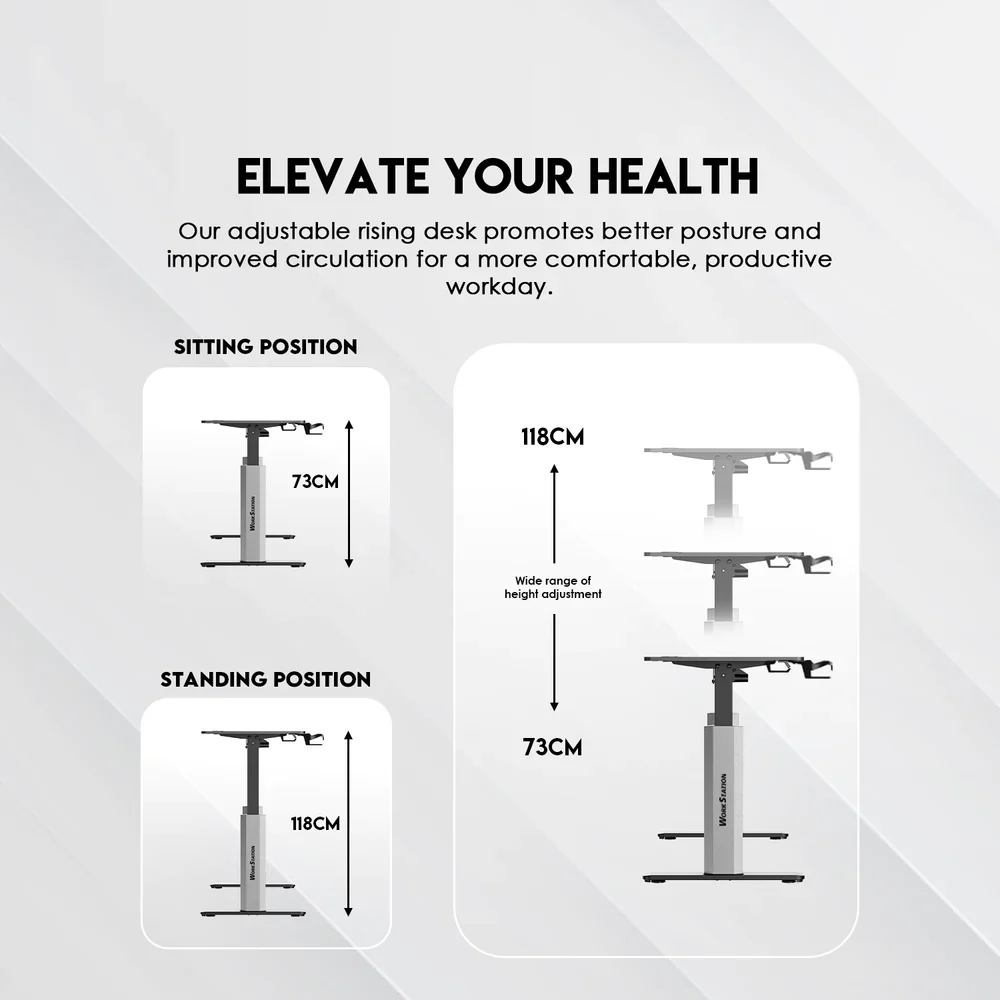 Fantech Table WS414 Work Adjustable Gaming Desk - Image 6