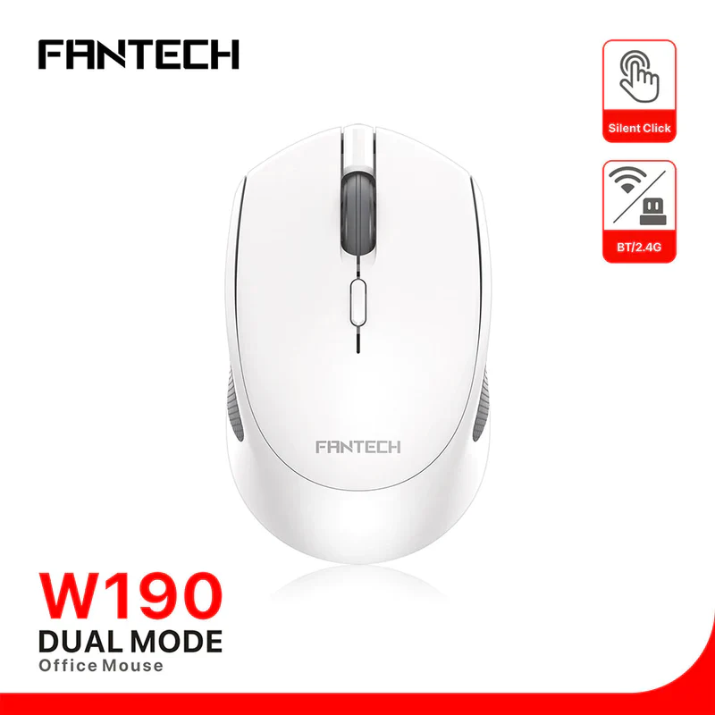 Fantech W190 Dual Mode Wireless Office Mouse - Image 2