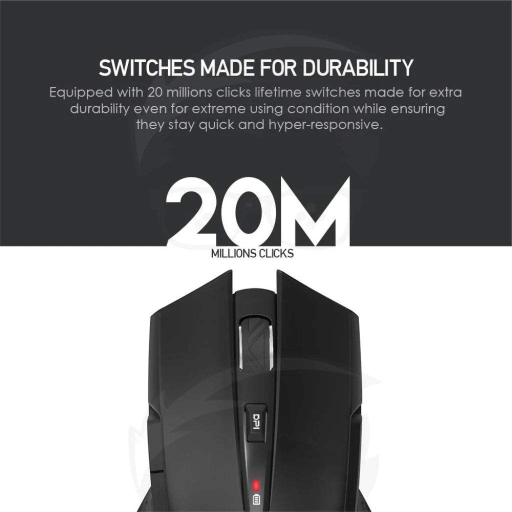 FANTECH WGC1 VENOM WIRELESS GAMING MOUSE - Image 2