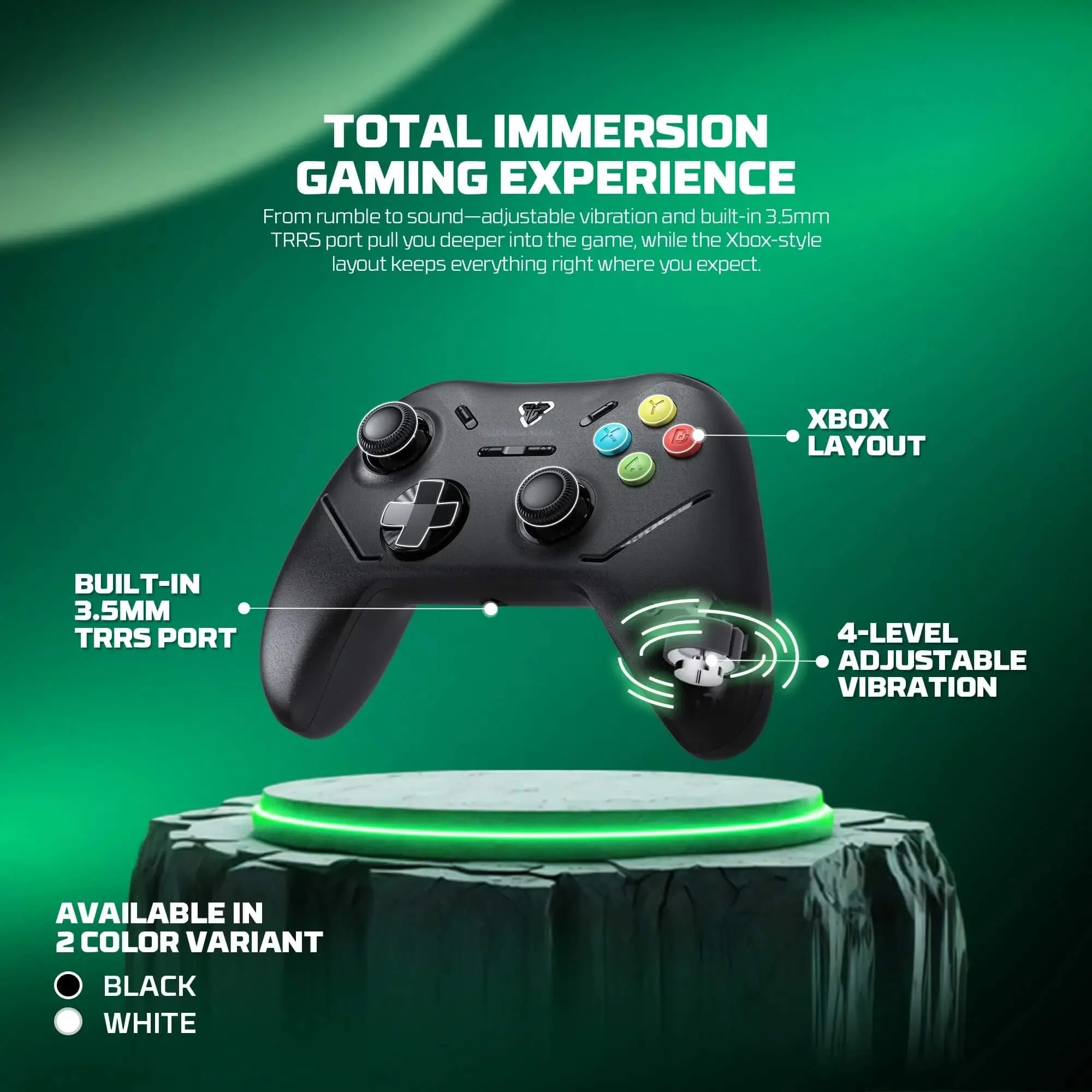 FANTECH WGP13X SHOOTER III X Wireless Gaming Controller Black - Image 5