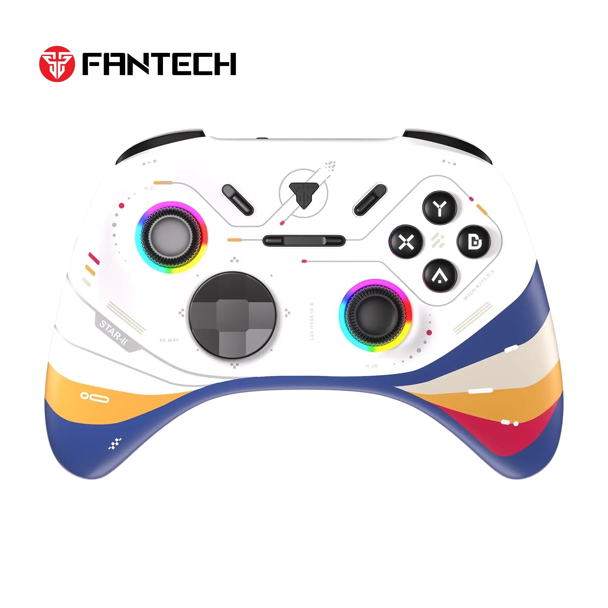 FANTECH WGP15V2S EOS PRO II S WIRELESS CONTROLLER Star Two White