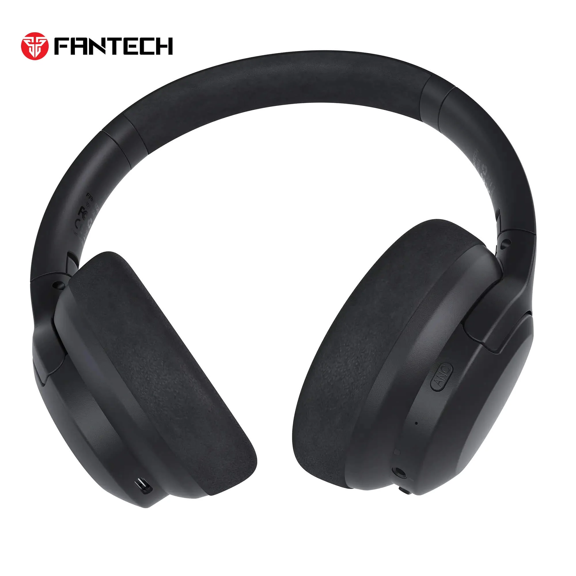 Fantech WH05A GO VIBE ANC Wireless Headset - Black - Image 2