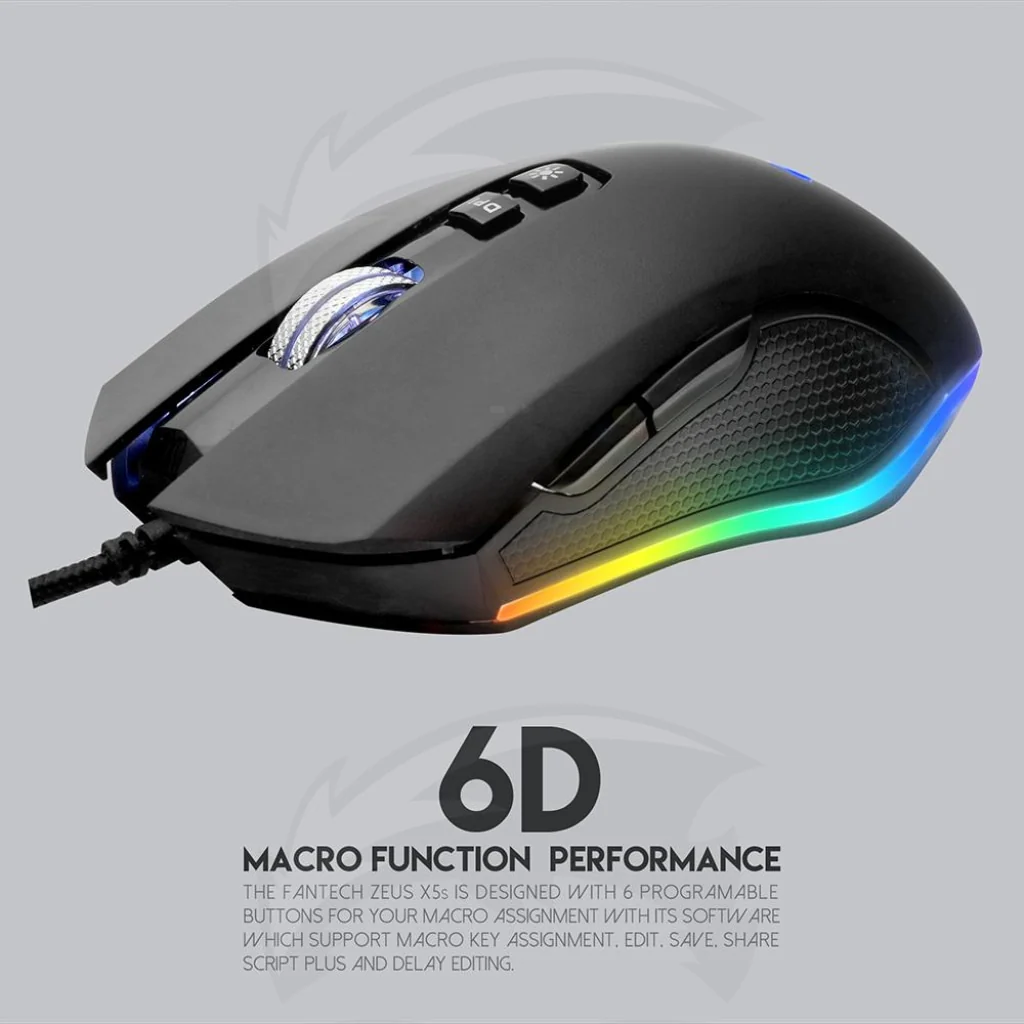 FANTECH X5s Zeus Macro Pro Gaming Mouse - Image 3