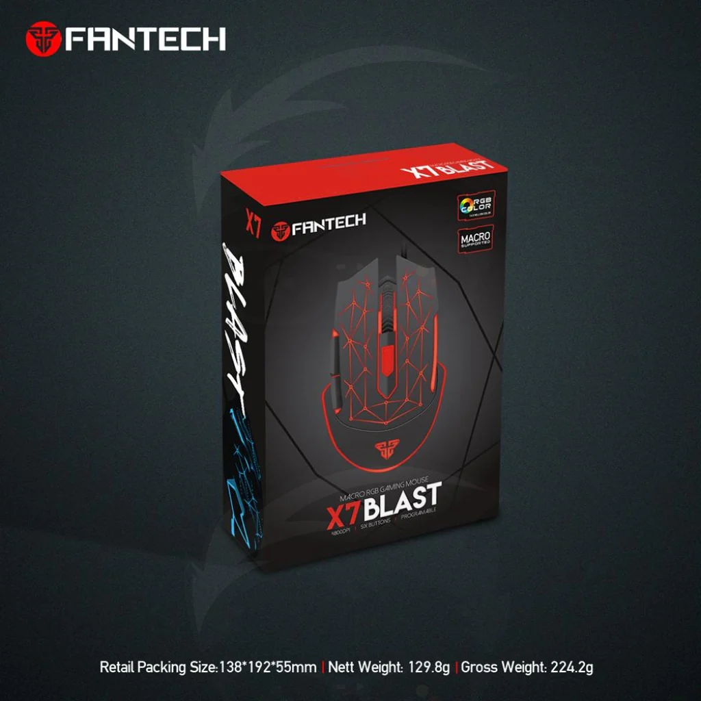 FANTECH X7 BLAST Gaming Mouse - Image 6