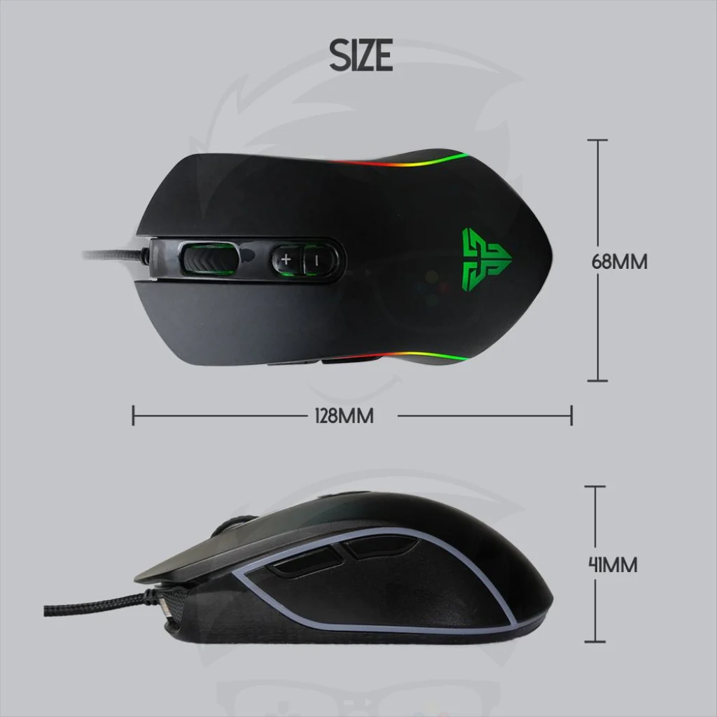 FANTECH X9 Thor Macro RGB Gaming Mouse - Image 10