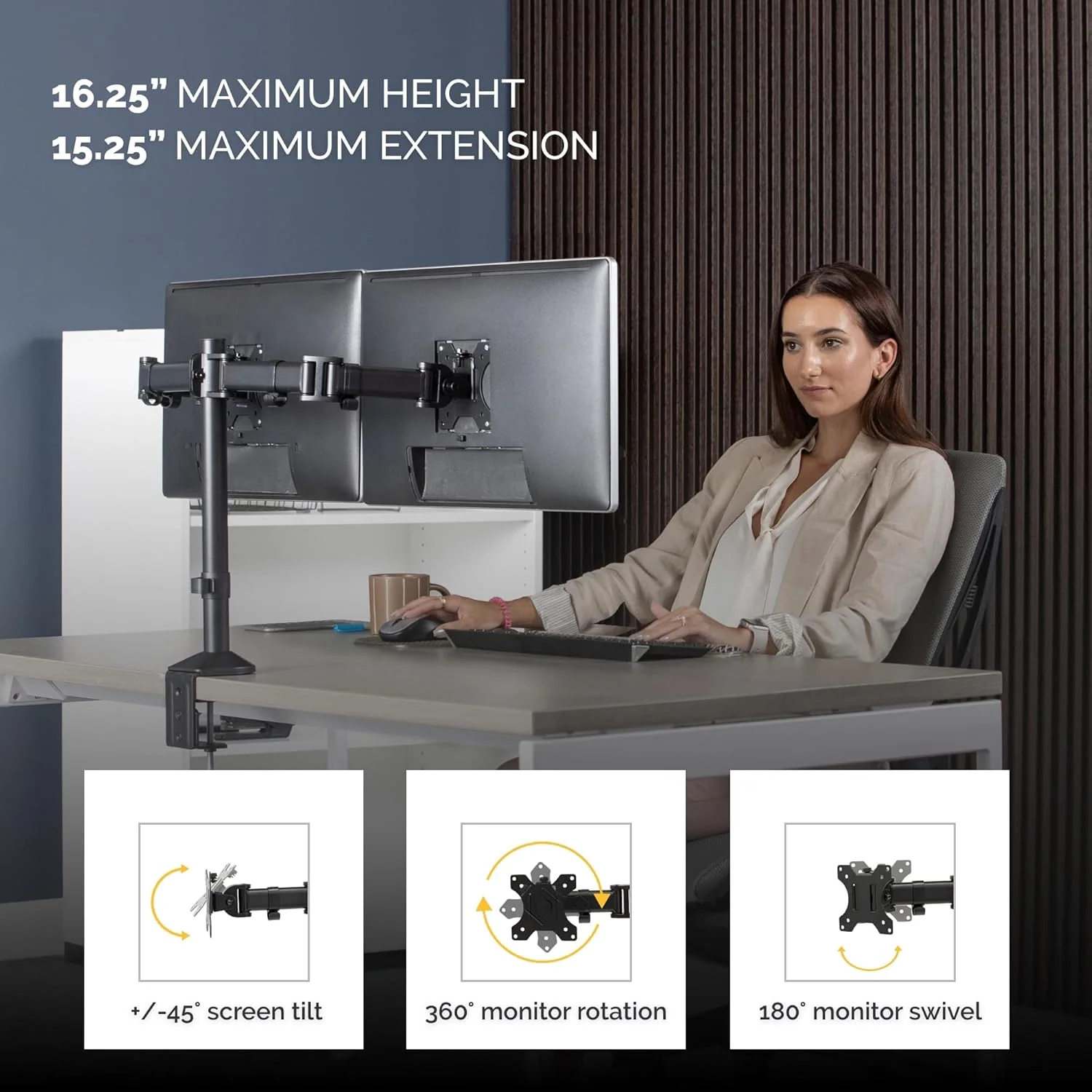 Fellowes Reflex Dual Monitor - Image 4