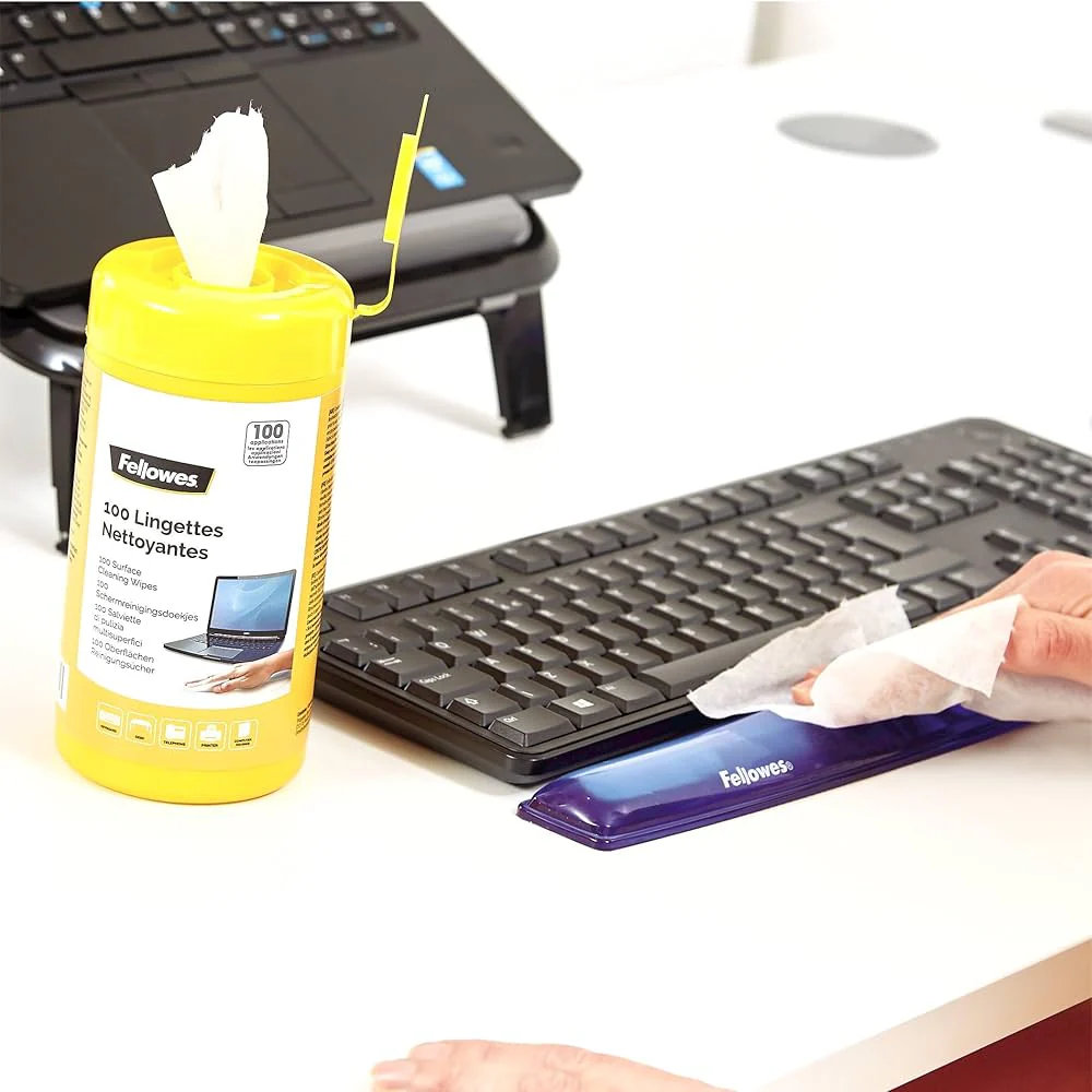 Fellowes Screen Cleaning Wet Wipes - Image 2