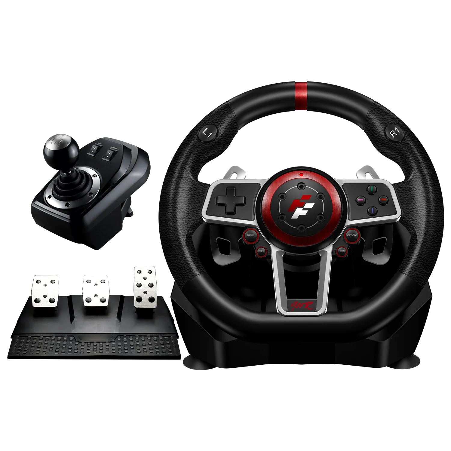 FlashFire SUZUKA 900R Racing Wheel Set with Clutch for PS3,PS4,Xbox,Switch - Image 2