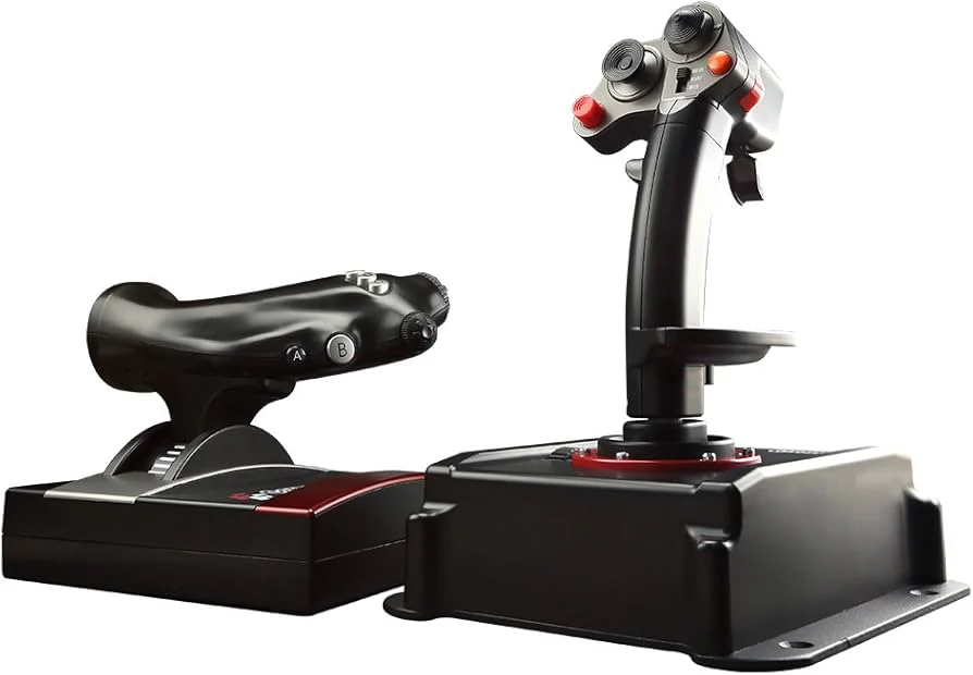 Flashfire V5 JS3401V USB Cobra HOTAS Combo Joystick Black - Image 2