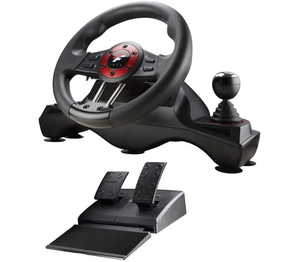FlashFire WH-2304V 5-in-1 Racing Wheel For PC,PS3,PS4,XBox,Switch - Image 3