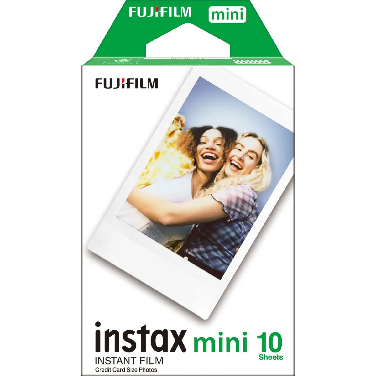 Fujifilm Instax Mini Instant Film Single Pack (White)- 10 Sheet
