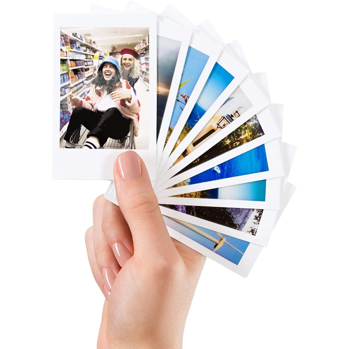 Fujifilm Instax Mini Instant Film Single Pack (White)- 10 Sheet - Image 2