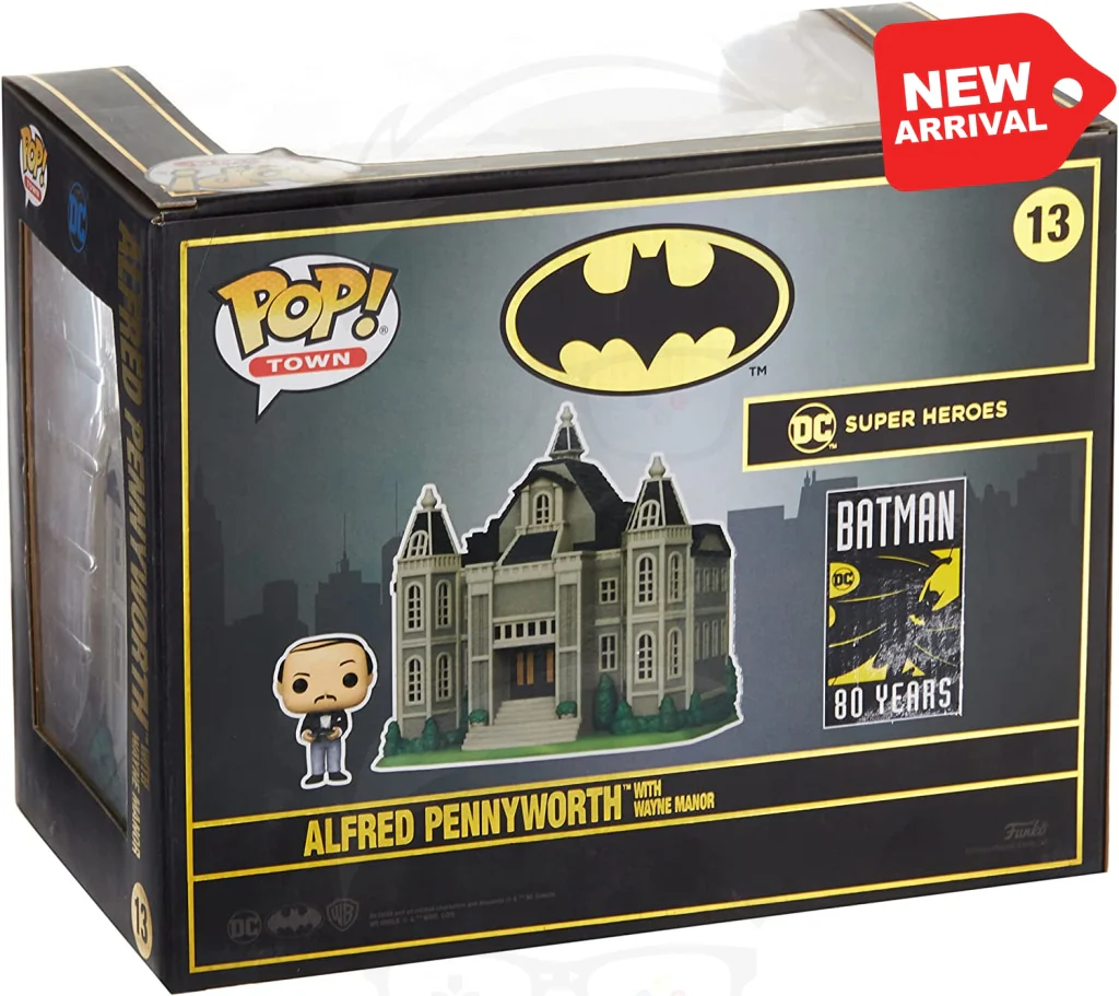 Funko Pop! Town: Batman 80th - Wayne Manor with Alfred Pennyworth - Image 3