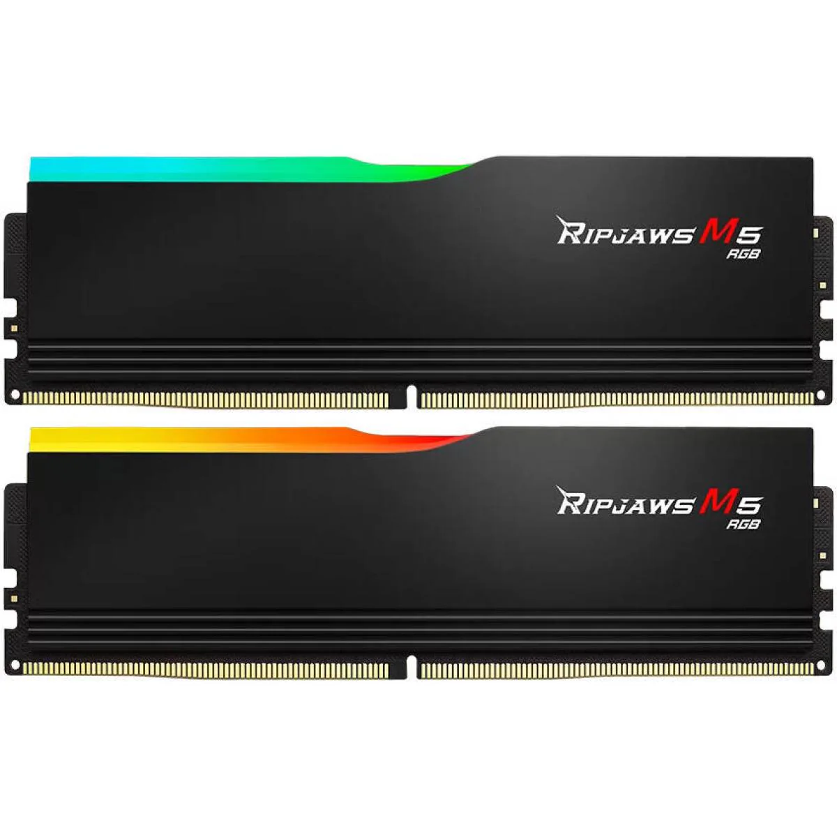 G.SKILL Ripjaws M5 RGB Series 32GB (2x16GB) DDR5 RAM 6000MT/s CL36 Memory Kit - Black - Image 2