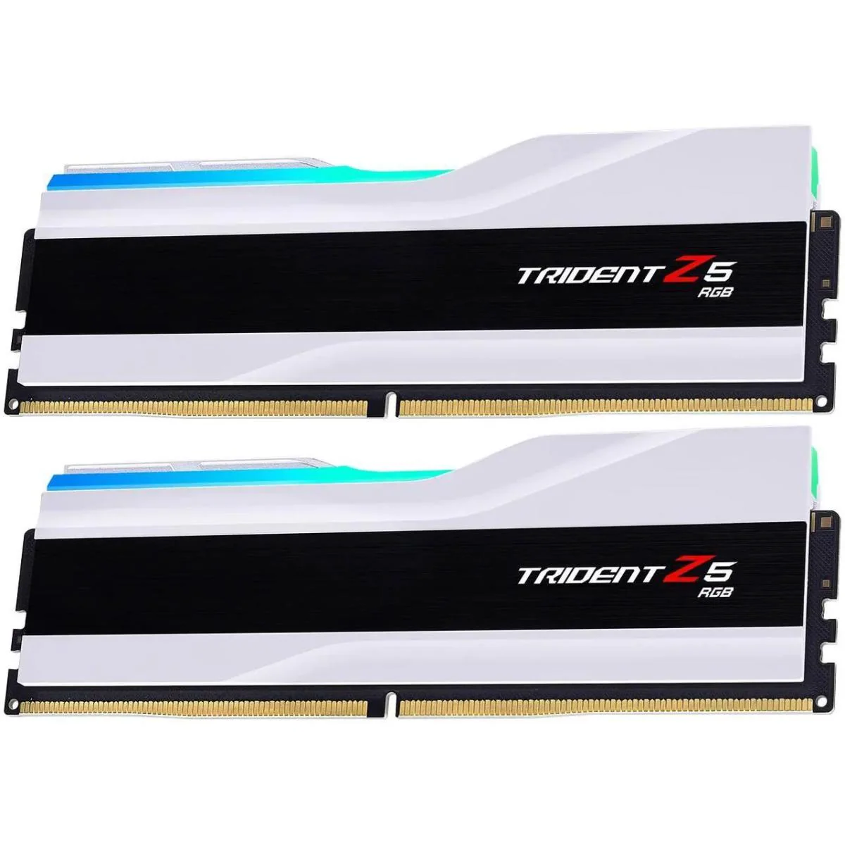 G.SKILL Trident Z5 RGB Series 64GB (2x32GB) DDR5 RAM 6000MT/s CL36 Memory Kit - White - Image 2