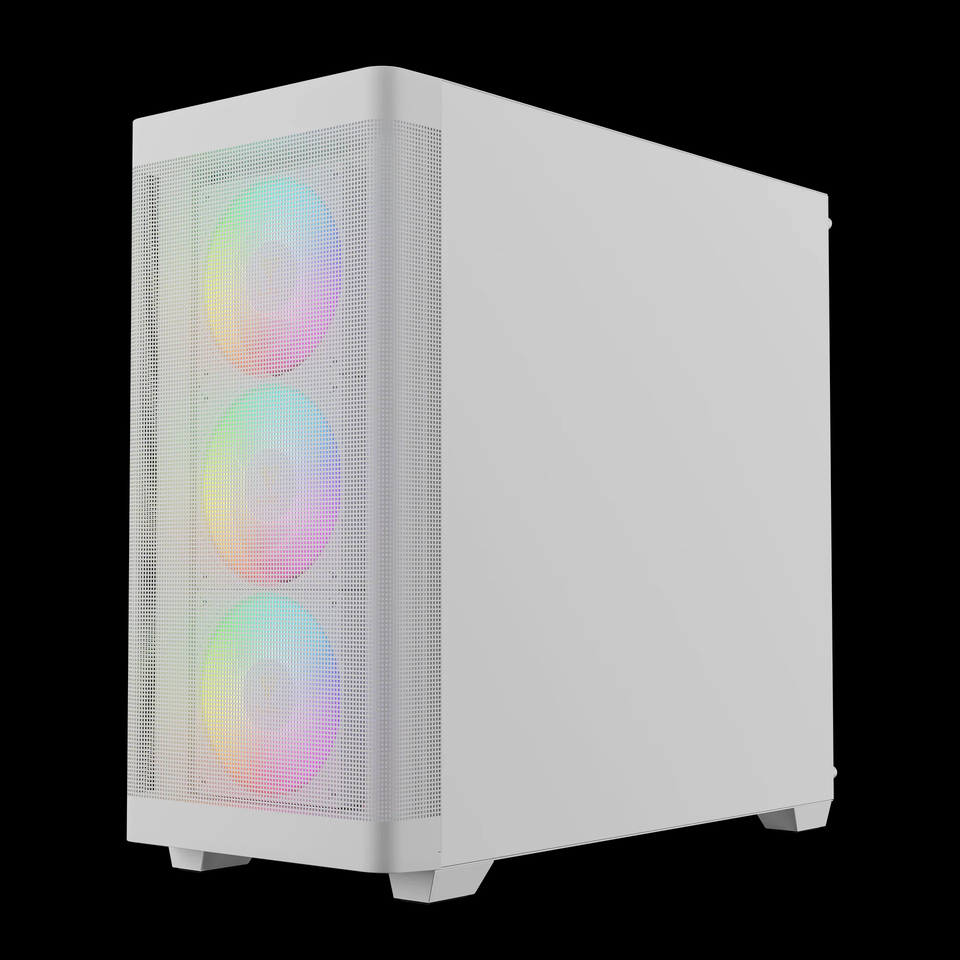 GAMDIAS ATHENA M3 ARGB Mid Tower Gaming Case - White - Image 4