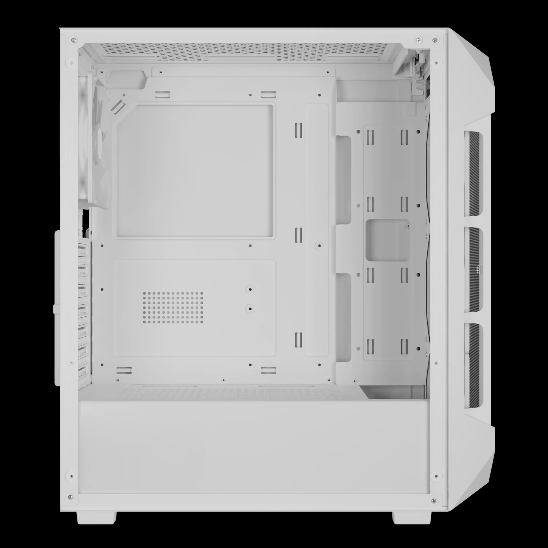 GAMDIAS AURA GC1 ELITE ARGB Mid Tower Gaming Case - White - Image 7